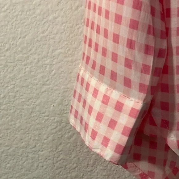 Express Pink and White Long Sleeve - Size M - Picture 5 of 10